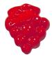 Mobile Preview: Kids button as a heart in red 18 mm 0,47 inch